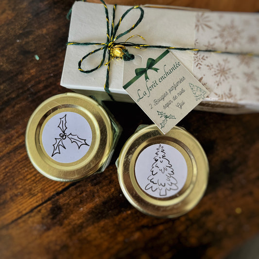 Coffret de 2 bougies - La forêt enchantée Cire et cie