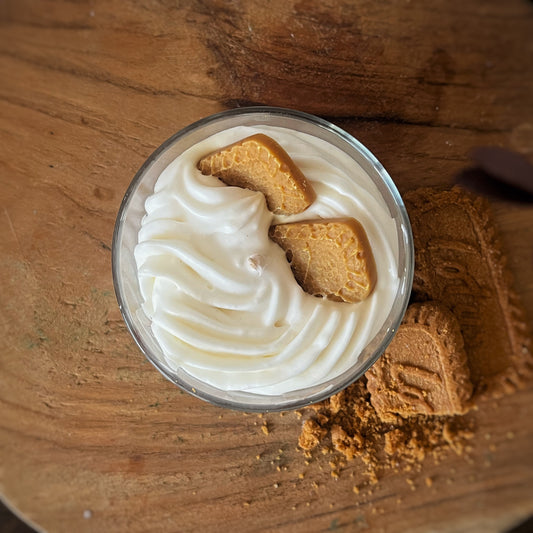 Bougie chantilly - Spéculoos Cire et cie