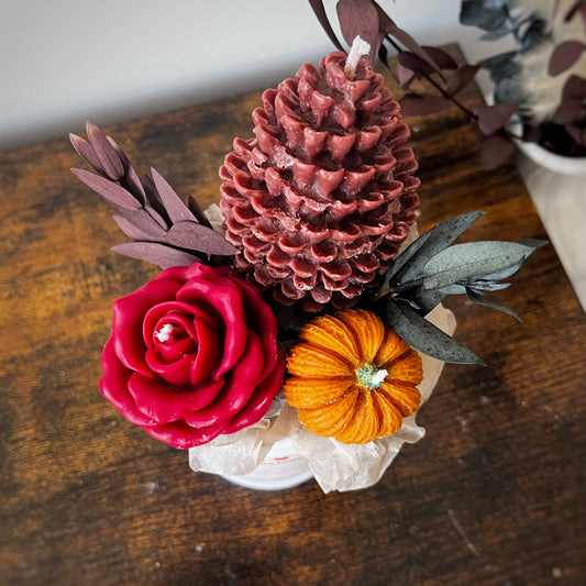 Bouquet eternel 90g - Automne Cire et cie