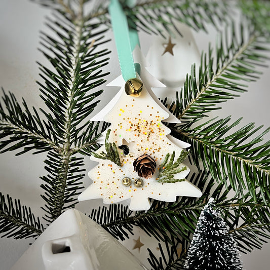 Suspension parfumée - Sapin de noël Cire et cie