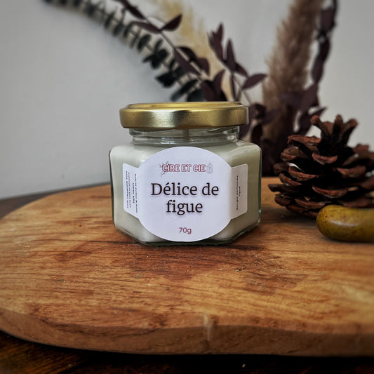 Bougie parfumée - Figue Cire et cie