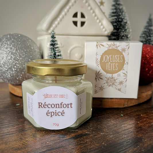 Bougie parfumée - Vin chaud Cire et cie