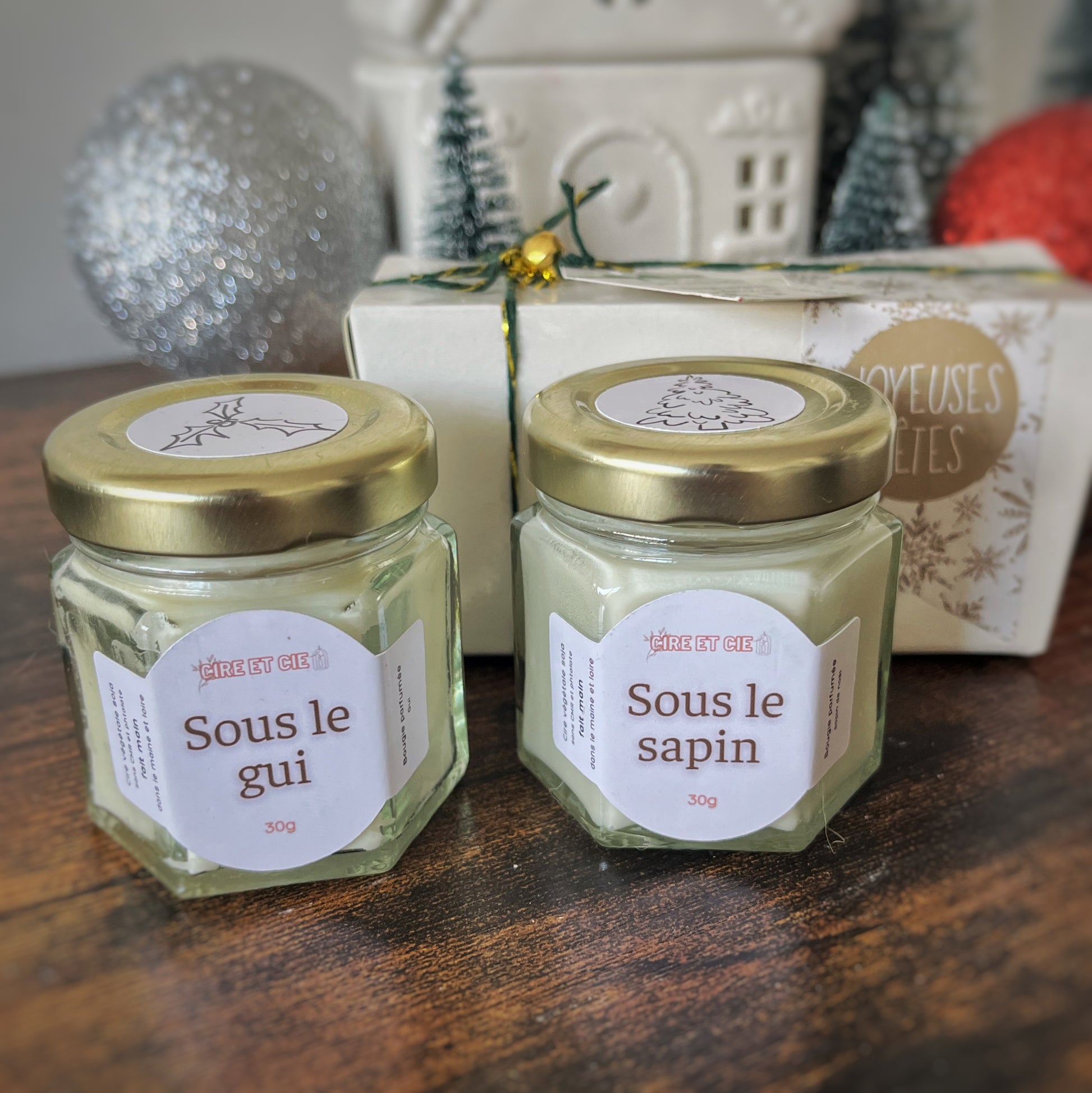 Coffret de 2 bougies - La forêt enchantée Cire et cie