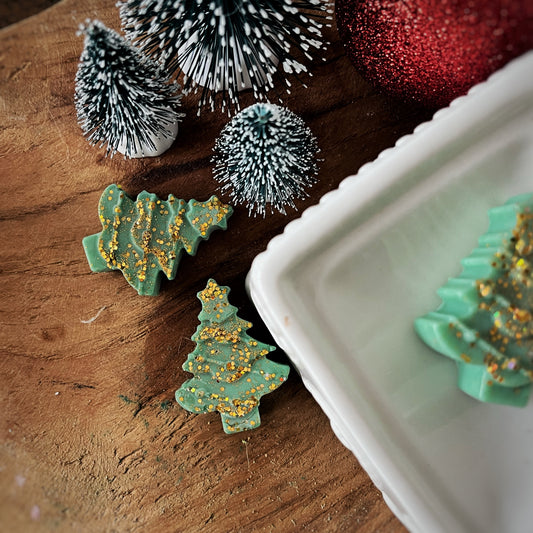 Fondant parfumé - Sapin de noël Cire et cie