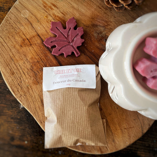Fondant parfumé - douceur du canada Cire et cie