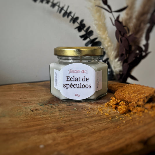 Bougie parfumée - spéculoos Cire et cie