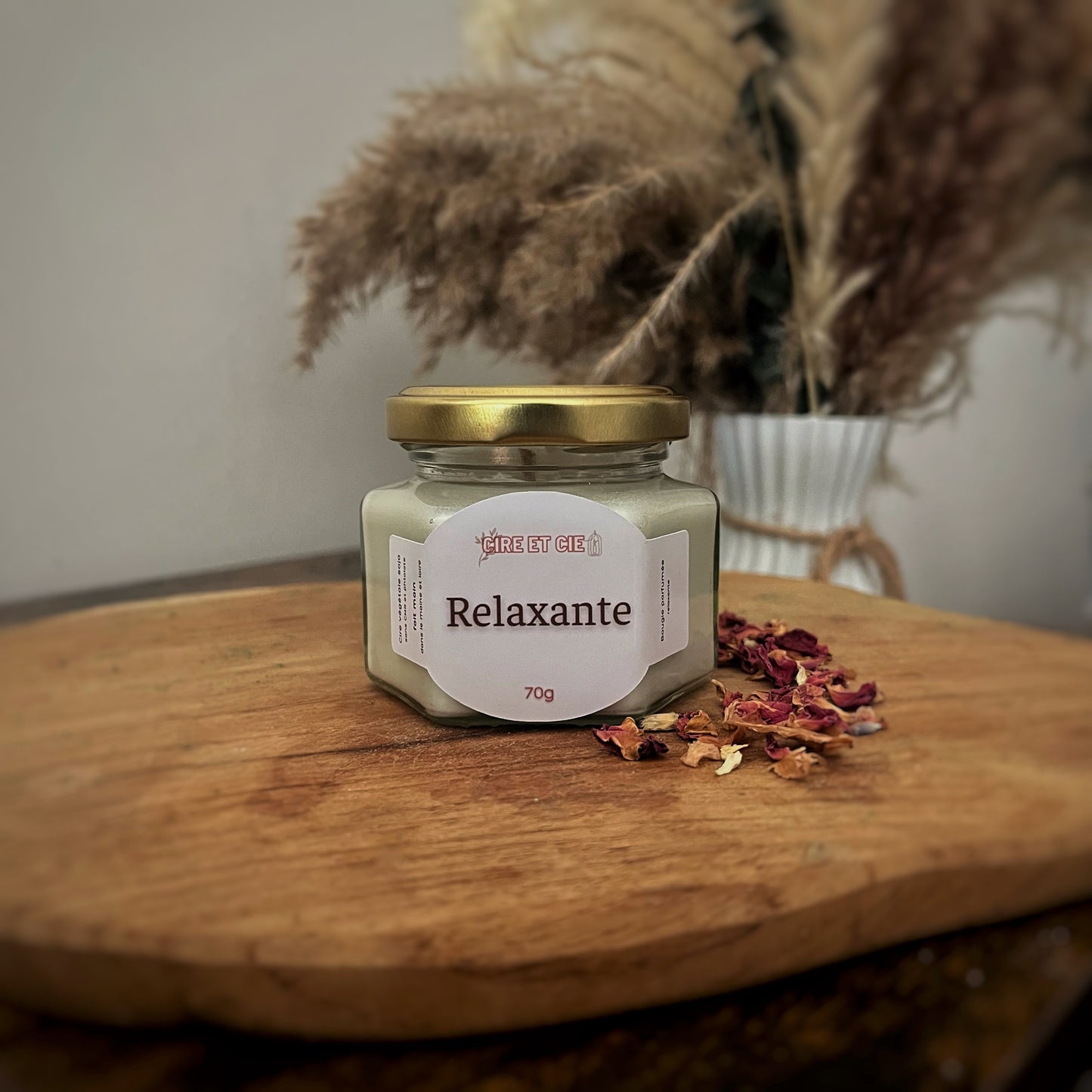 Bougie parfumée- relaxant Cire et cie
