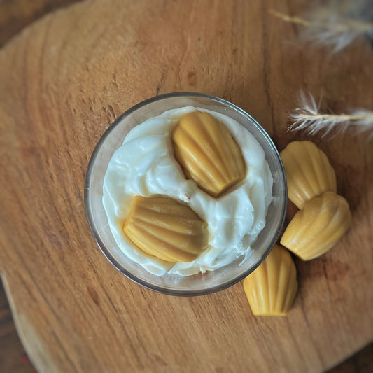 Bougie chantilly - Madeleine gourmande Cire et cie