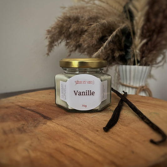 Bougie parfumée- Vanille Cire et cie