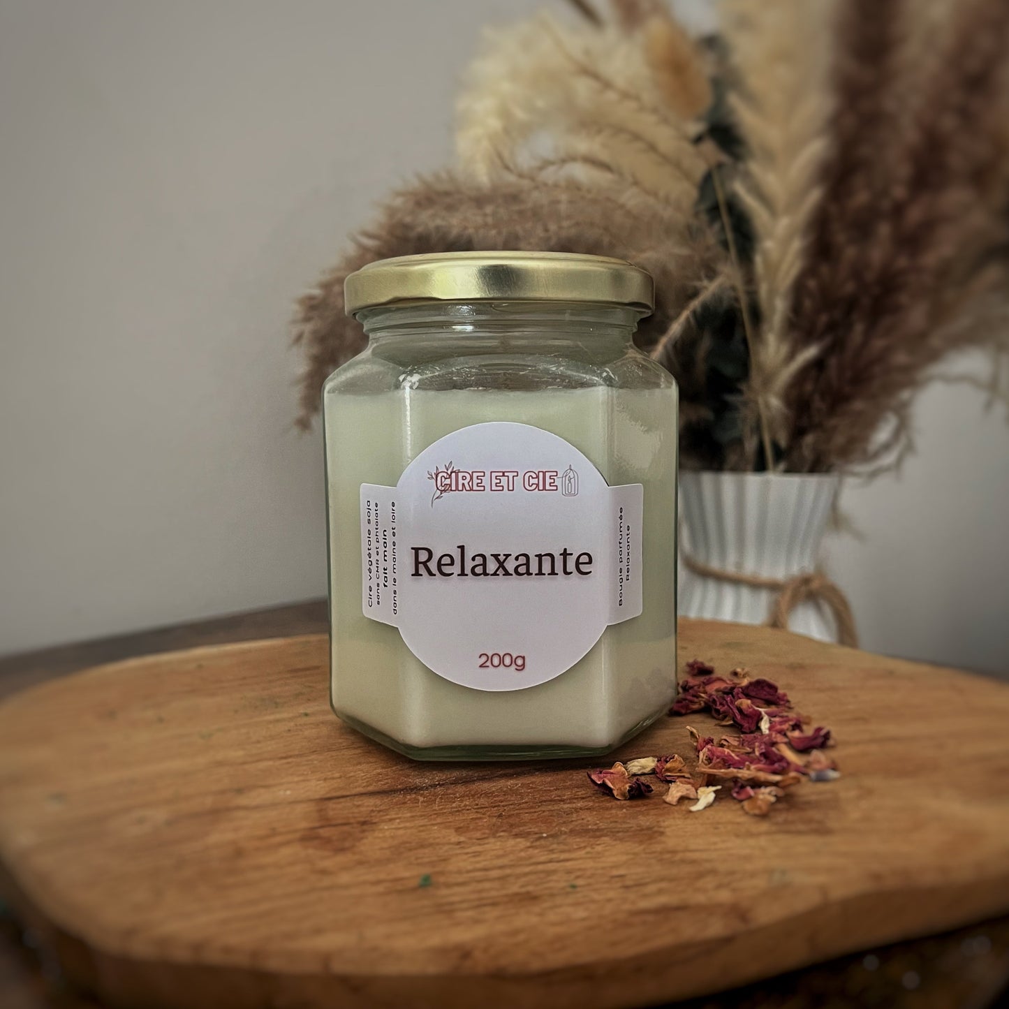 Bougie parfumée- relaxant Cire et cie