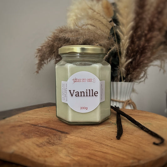 Bougie parfumée- Vanille Cire et cie