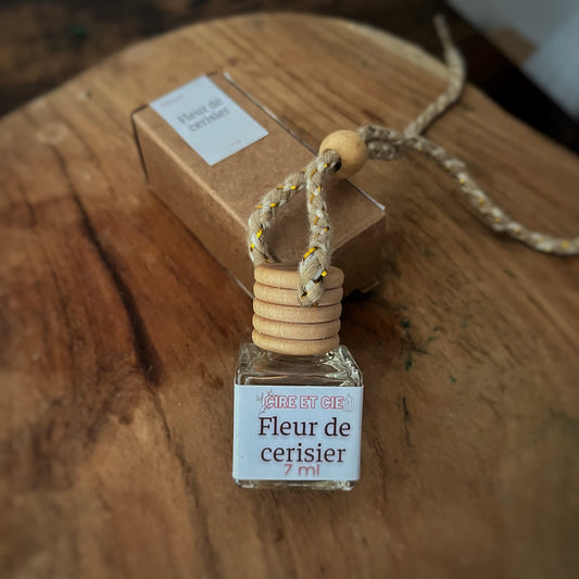 Diffuseur pour voiture- Fleur de cerisier Cire et cie