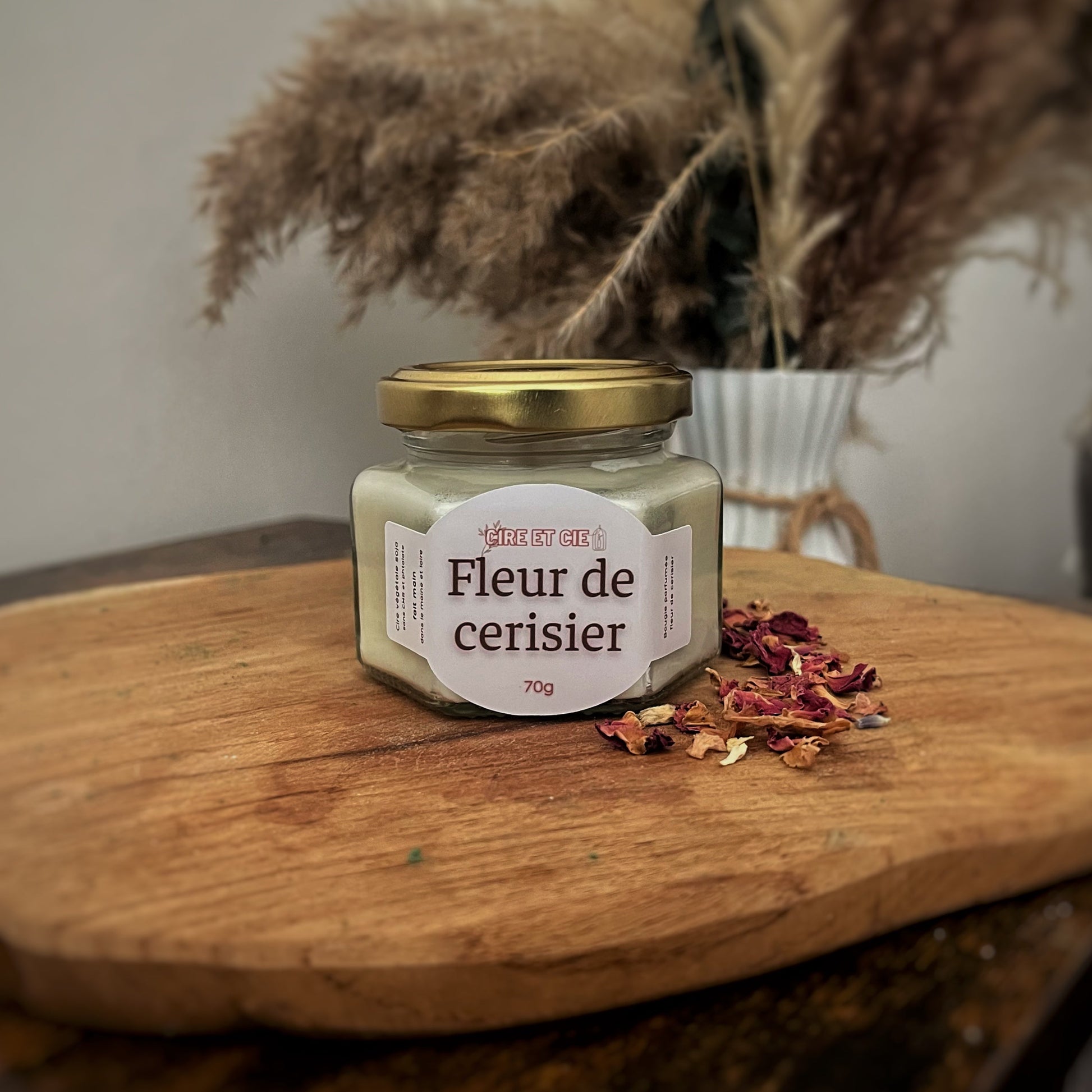 Bougie parfumée- Fleur de cerisier Cire et cie