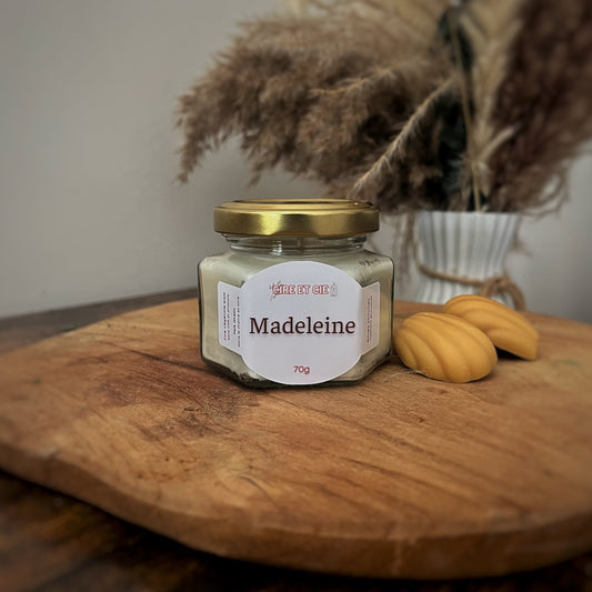 Bougie parfumée- Madeleine gourmande Cire et cie