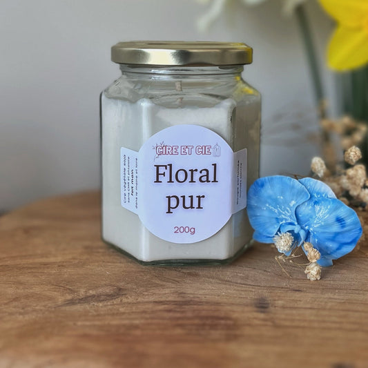 Bougie parfumée - Orchidée blanche Cire et cie