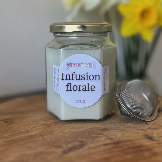 Bougie parfumée - Thé jasmin Cire et cie