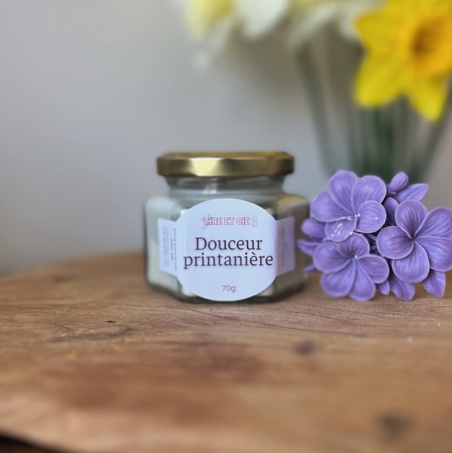 Bougie parfumée - Lilas Cire et cie