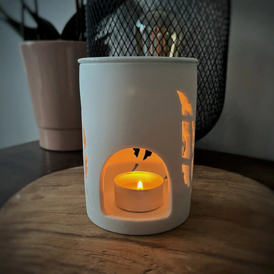 Brûle-parfum Plumes Cire et cie